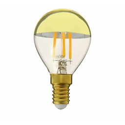 [16228] AMPOULE LED FILAMENT DECO SPHERIQUE P45 TOP GOLD 2700K
