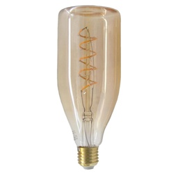[16242] AMPOULE LED FILAMENT E27 2700K SPIRALE BOUTEILLE AMBREE