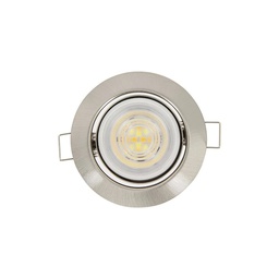 [16344] SPOT ENCASTRE SMART ALU BROSSE RGB ORIENTABLE 345 LM