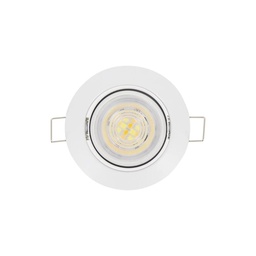 [16345] SPOT ENCASTRE SMART BLANC - RGB + CCT ORIENTABLE 345 LM