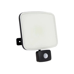 [16368] PROJECTEUR MRL + DTCTR DE MVMT NOIR 4000 LM 50W IP65 6500K