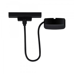 [16401] URail ALIMENTATION DEPORTEE 1M NOIR MAT MAX.1000W