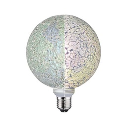 [16529] AMPOULE LED G125 MIRACLE MOSAIC 470LM WHITE
