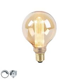 [16572] AMPOULE TRIO E27 FILAMENT 6W 420LM 2700K 1X G95 AMBER