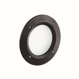 [16732] APPLIQUE MURALE ROND LETI NOIR
