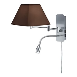[16814] APPLIQUE TRIO HOTEL EXCL. 1 X E14, MAX. 40W H:30CM, L:MAX. 40CM