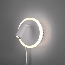 [16841] APPLIQUE TRIO JORDAN INCL. 1X5W + 1X2W LED 3000K 550LM+200LM