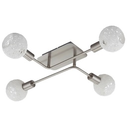 [17010] PLAFONNIER METAL 4XE14 MAX 5,5W