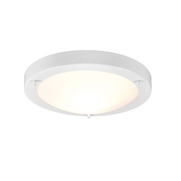 [17015] PLAFONNIER TRIO CONDUS EXCL. 1xE27, MAX.60W H:8cm, D:31,5cm Blanc