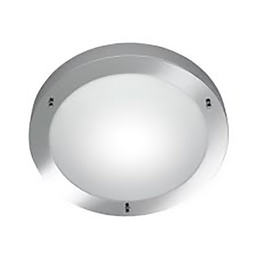 [17016] PLAFONNIER TRIO CONDUS EXCL. 1xE27, MAX.60W H:8cm, D:31,5cm Chrome