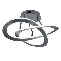 [17036] PLAFONNIER TRIO OAKLAND INCL. 40W LED 3000K 3500LM