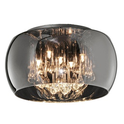 [17038] PLAFONNIER TRIO VAPORE INCL. 5 X G9, 42W, 2800K, 624LM D:40CM, H:24CM