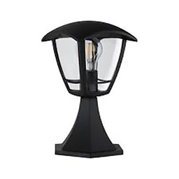 [18807] BORNE EXTERIEUR 230V CLASSIC CURVED IP44 NOIR