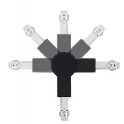 [17234] URail CONNECTEUR EN ANGLE NOIR MAT MAX.1.000W