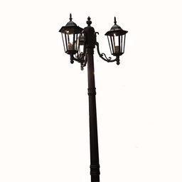 [17313] LAMPADAIRE DE JARDIN NOIR