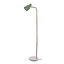 [17353] LAMPADAIRE E27 VERT OR-DELTA LIGHTING