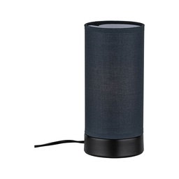 [17555] LAMPE A POSER PIA MAX 1X25W E14 NOIR GRIS