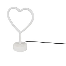 [17585] LAMPE DE TABLE REALITY HEART INCL. 1W LED