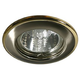 [17669] SPOT ENCASTRABLE 2XE27 26W SATIN NICK