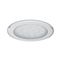 [17703] KIT SPOT ENCASTRE MEUBLES ROND LED 2X2,5W 6VA 3000K 230/12V