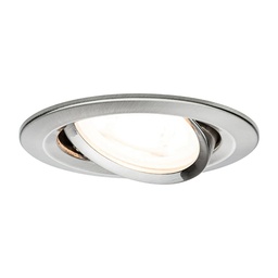 [18835] KIT SPOT ENCASTRE NOVA ROND ORIENTABLE LED 3X6,5W GU10 51MM ACIER BROSSE