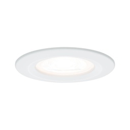 [17736] SPOT ENCASTRER NOVA RD FIXE LED IP44 1X6.5 GU10 BLANC