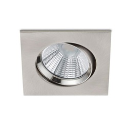 [17773] ECLAIRAGE ENCASTRE TRIO PAMIR INCL. 1 X SMD, 5,5W, 3000K, 345LM 8,5 X 8,5CM, H:5,4CM, CUTOUT D:7,2CM