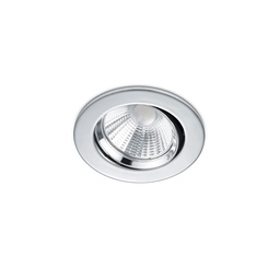 [17775] ECLAIRAGE ENCASTRE TRIO PAMIR INCL. 1 X SMD, 5,5W, 3000K, 345LM D:8,5CM, H:5,4CM, CUTOUT D:7,2CM