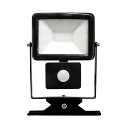 [17868] PROJECTEUR SLIM LED AVEC DETECTEUR NOIR 50W 4000L