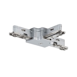 [17897] URail T-CONNECTOR CHROME MAT MAX.1000W