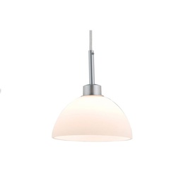 [17899] SUSPENSION URAIL SARRASANI 1X10W GU10 CHROME/OPAL