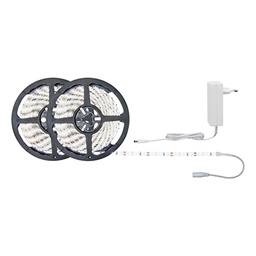 [17967] FUNCTION KIT RUBAN SIMPLE LED 5M BLANC CHAUD 17W 230/12V DC BLANC METAL PLASTIQUE