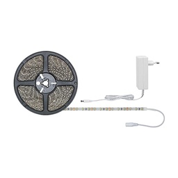 [17968] FUNCTION KIT RUBAN SIMPLE LED 7,5M BLANC CHAUD 20W 230/12V DC BLANC METAL PLASTIQUE