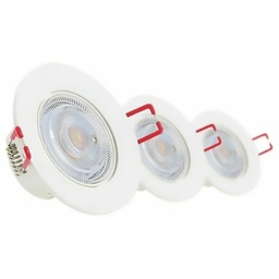 [18118] PACK 3 SPOTS INTEGRES 345 LM EQUIVALENCE 50W 36 4000K