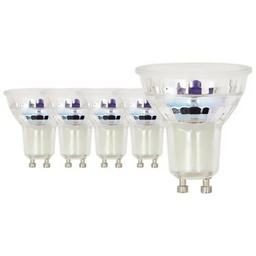 [18124] PACK 5 SPOTERIES BLANC 345LM EQUIVALENCE 50W 36 2700K GU10
