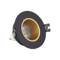[18131] SPOTS GU10 50W 2700K ROND ORIENTABLE IP20