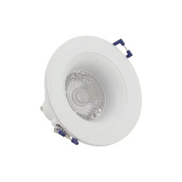 [18147] LOT DE 3 SPOT GU10 50W 4000K ROND BLANC IP44