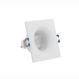 [18149] SPOT GU10 50W 4000K CARRE BLANC IP44