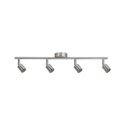 [18159] SPOT CAROLINA MAX4X10W GU10 NICKEL MAT