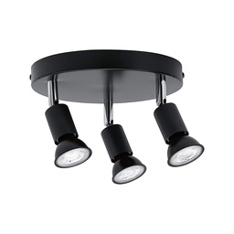 [18193] SPOT CAROLINA IP44 MAX3X- W GU10 ANTHRACITE