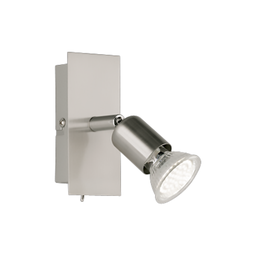 [18238] SPOT NIMES INCL. 1 X GU10, 3W, 3000K, 280LM W:12CM, H:13CM,