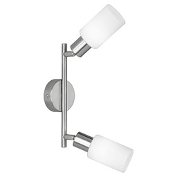 [18277] SPOT REALITY MARS EXCL. 2 X E14, MAX. 40W W:25,5CM, H:21CM, D:8CM,