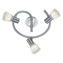 [18283] SPOT TRIO LEVISTO INCL. 3 X E14, 5W, 3000K, 400LM H:21CM, D:30CM,