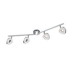 [18295] SPOT REALITY TOURS INCL. 4 X SMD, 4,5W, 3000K, 400LM W:80CM, H:14CM,