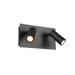 [18304] SPOT TRIO TUNGA INCL. 2 X 5W LED 3000K 2 X 500LM