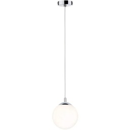 [18534] SUSPENSION GALACTA IP44 MAX20W E27 SATINE CHROME 230V