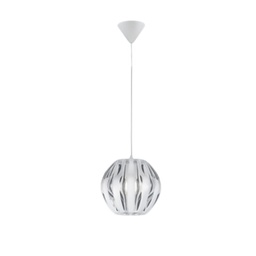 [18541] SUSPENSION REALITY PUMPKIN EXCL. 1 X E27, MAX. 40W D:20CM BLANC