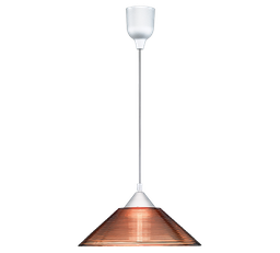 [18565] SUSPENSION TRIO DIEGO ORANGE EXCL.1 X E27 MAX.60W H:125CM D:30CM