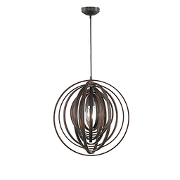 [18600] SUSPENSION TRIO BOOLAN EXCL. 1 X E27, MAX. 60W H:150CM, D:50CM