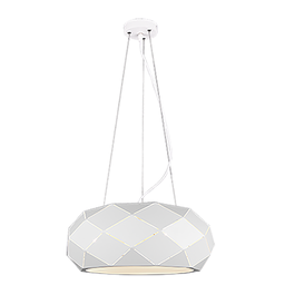 [18614] SUSPENSION TRIO ZANDOR EXCL. 3XE27 Blanc